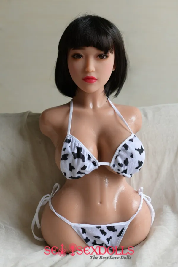 Wren - Short Hair E-Cup Cheap Love Lifelike 6YE TPE Real Life Sex Doll Torso