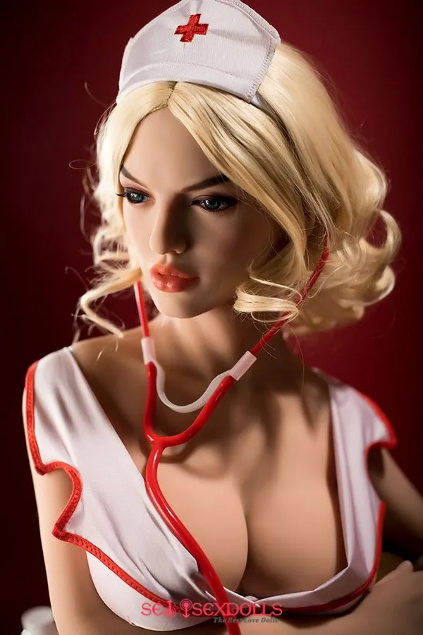 Addison-Nurse Uniform 150cm B-cup 6YE Real Doll With Hot Lips And Curvy Body