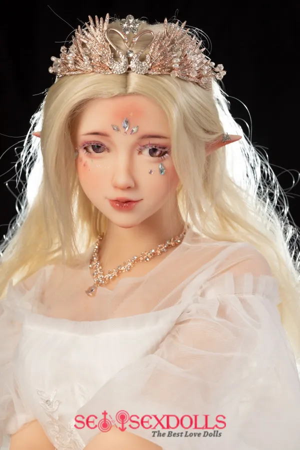 Jimena - 148cm(4.9ft) C-Cup Fantasy World Elf Blonde Sanhui TPE Realistic Sex Doll