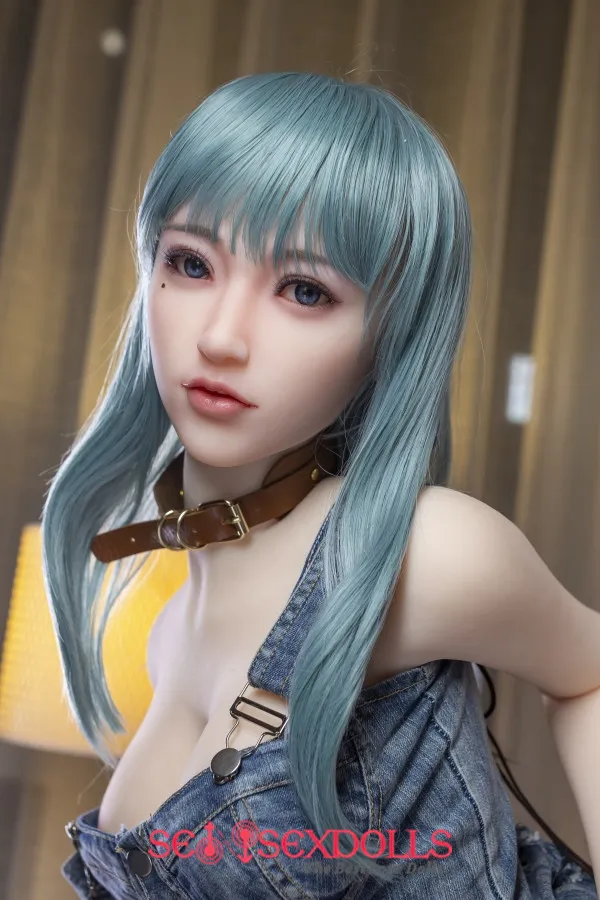 Maci - 168cm(5.5ft) D-Cup In Denim Suit Best Big Boobs Sanhui TPE Real Life Sex Doll