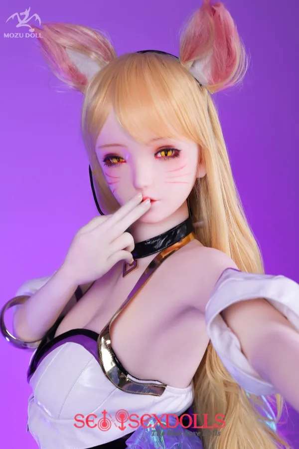 Angelina - Shapely 163cm(5' 4") H-Cup Big Boobs Anime Furry MOZU TPE Real Dolls for Sale
