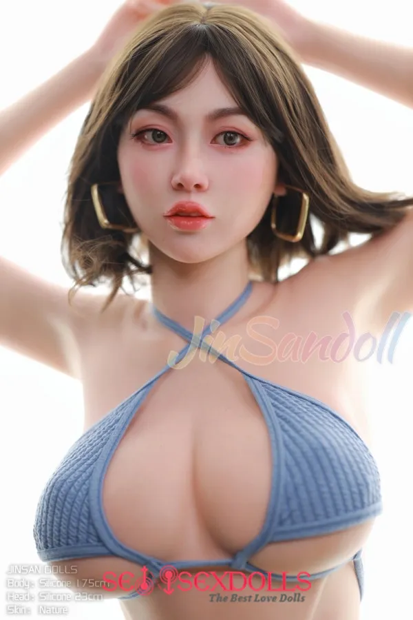 Lauren - Bunny 175cm D-Cup Realistic Big Boobs Skinny WM Silicone Lifelike Sex Dolls