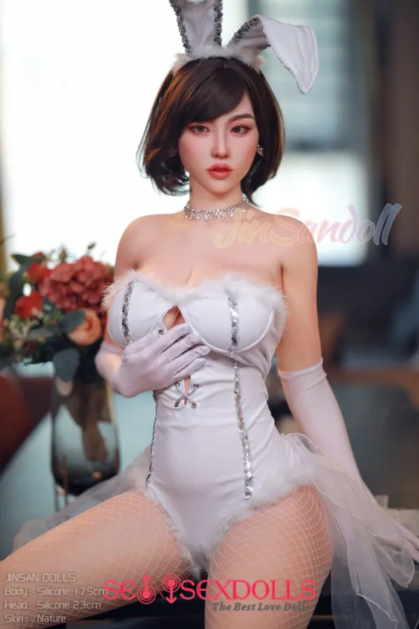 sex doll huge boobs black hair