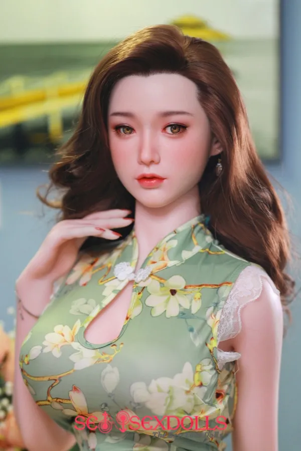 Dorothy - Wearing Cheongsam 5.2ft F-Cup Big Boobs Lifelike Most Expensive JY Silicone Sex Doll on Sale