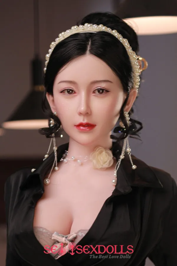 Mu Qing - 163cm(5.3ft) J-Cup Brunette Big Boobs Asian JY TPE Love Doll